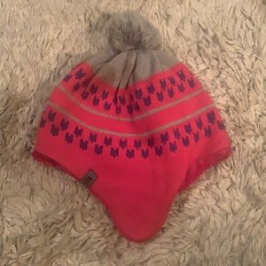 Girls North Face Skully Hat